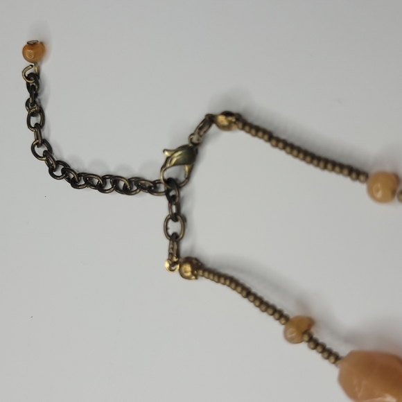 NINE WEST LONG STRAND BEADED NECKLACE - Picture 6 of 8